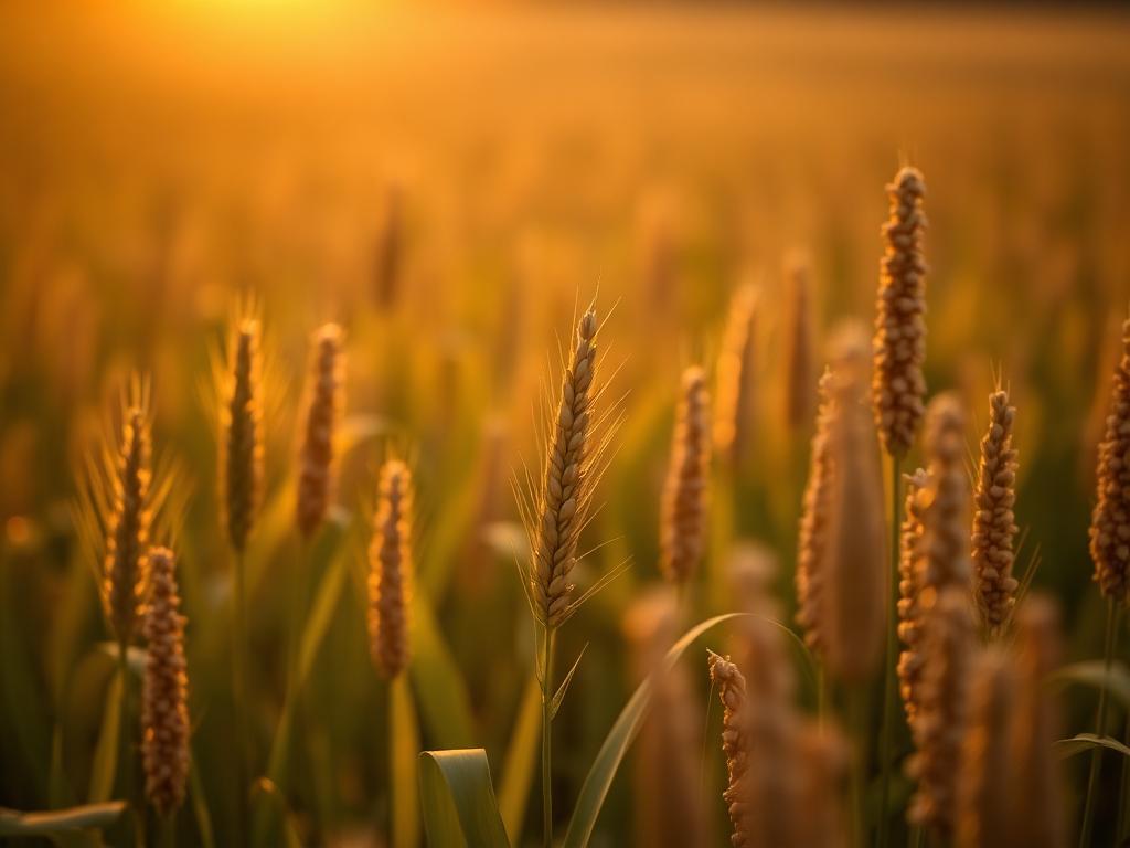 Sorghum — White and red feterita sorghum for food and feed.